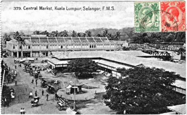 Pasar Besar (Central Market) Kuala Lumpur, sebelum 1916